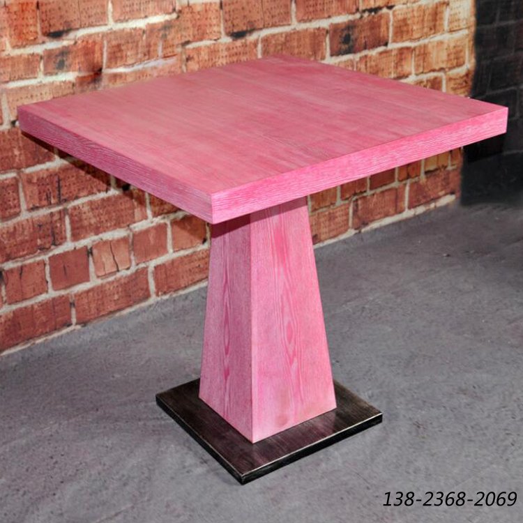 工业风桌子，白蜡木loft桌子，做旧桌