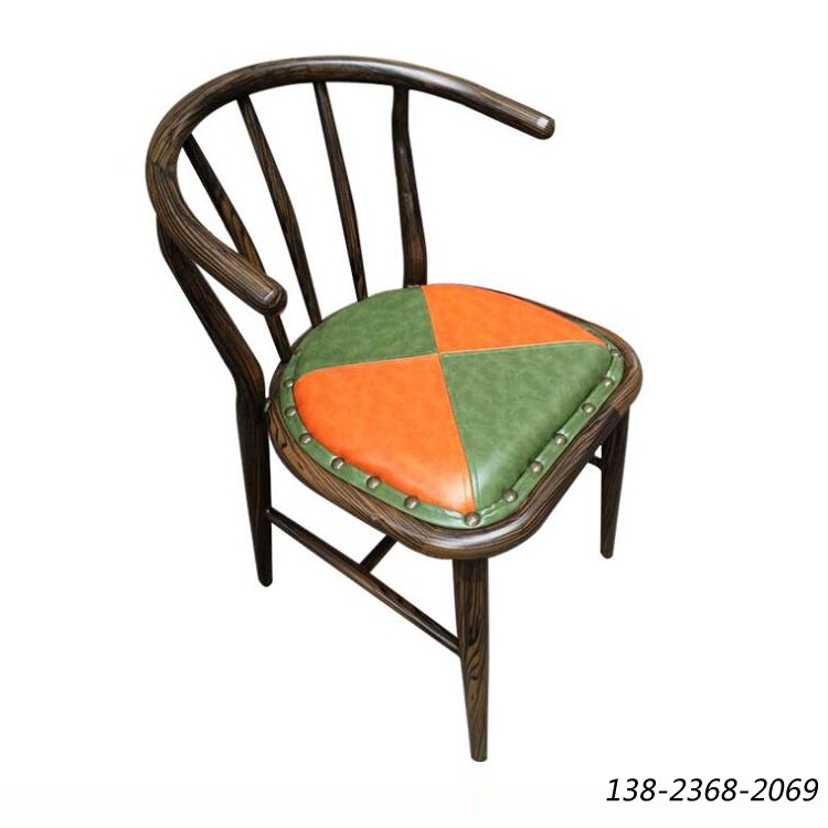 个性复古工业餐椅，工业风椅子3d模型