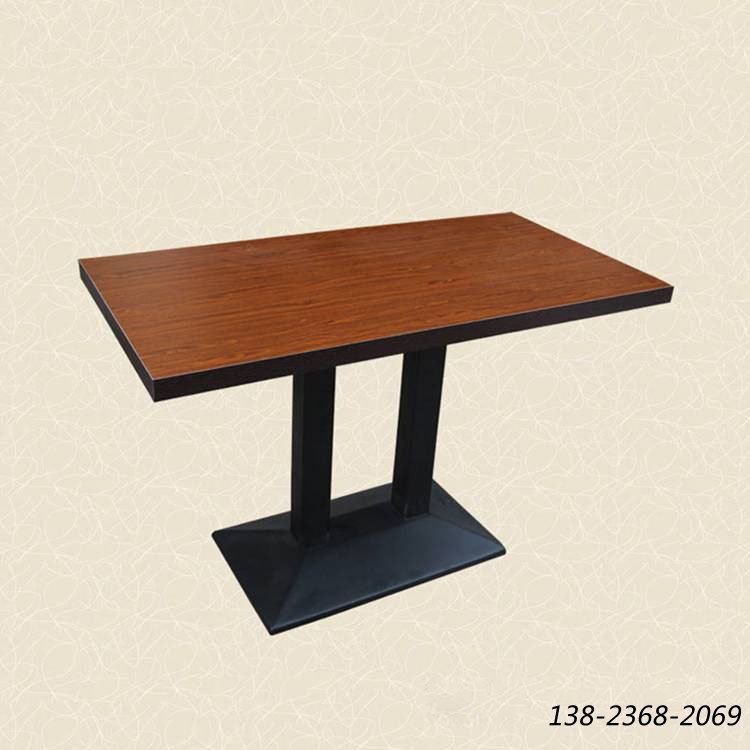 餐桌椅批发, 实木牛排桌, 中西式餐桌