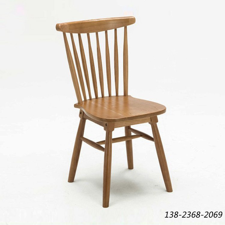 实木西餐椅，众美德高档椅子，西餐厅专用