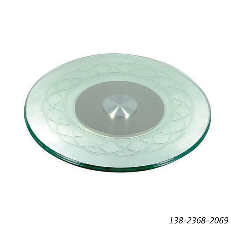玻璃转盘，钢化圆桌玻璃转盘，12mm厚