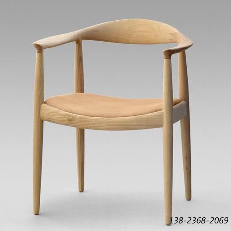 高档白蜡木椅，北欧肯尼迪椅子，定制餐椅