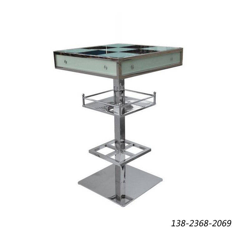 酒吧大理石吧台，不锈钢高桌，吧台桌定做