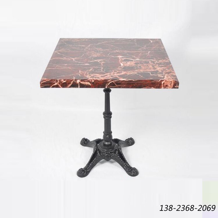 大理石餐桌供应，贴纸石桌子，现代餐桌
