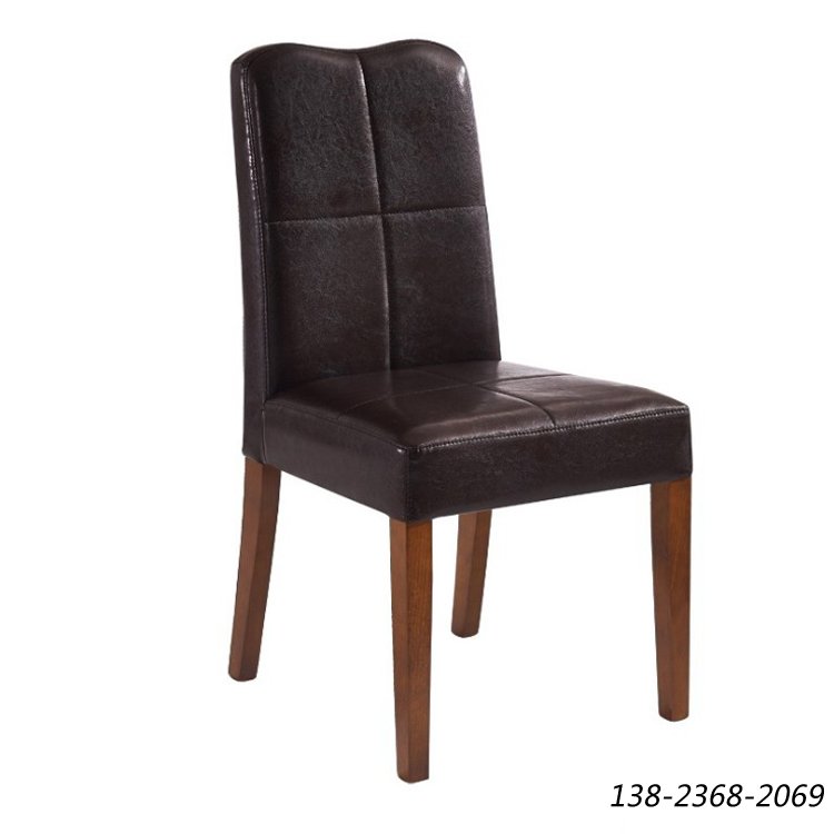 西皮餐椅，现代椅子，家具木餐椅批发市场