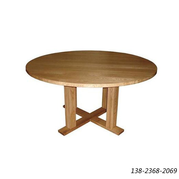 包房圆桌，中餐厅餐桌，全实木餐桌1.8米
