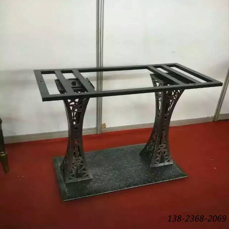 金属桌脚，个性连体桌脚，餐桌脚批发