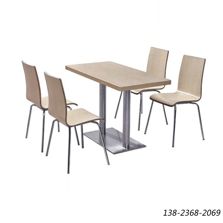 地中海桌椅，快餐桌椅，四人座板凳