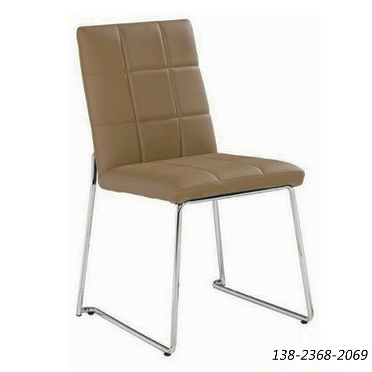 皮制软包椅，快餐皮革椅子，餐厅餐椅