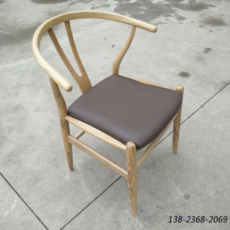 皮垫Y椅，北欧餐厅餐椅，椅子价格便宜