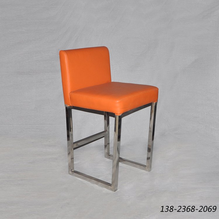 不锈钢吧椅，酒吧专用高脚椅，定做尺寸颜色