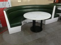 <b>惠州客家菜餐厅大理石餐桌-卡座沙发-餐椅案例</b>