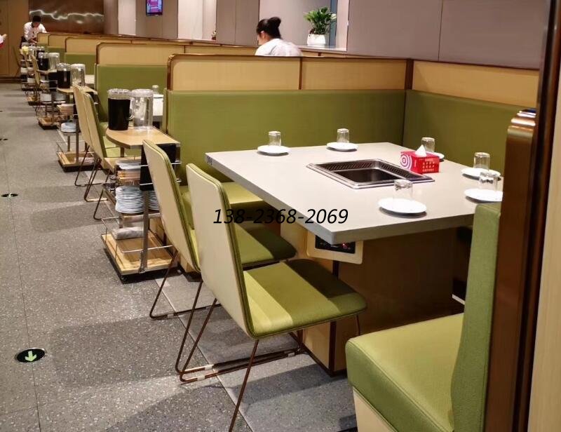 火锅餐桌椅卡座沙发定制